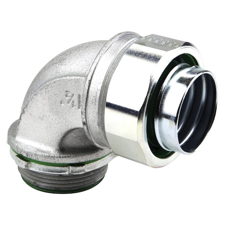 Dottie Conduit Fitting Connector, 1 in, Threaded, Alloy Steel, Zinc Plated SL90100I